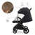Kinderkraft DAVE Auto-Folding Premium Stroller - Black
