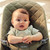 BabyBjorn Bouncer Bliss - Woven Classic Quilt Dark Green (Outlet)