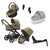 Thule Charm Maple Newborn Bundle inc. Base - Faded Khaki