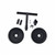Out N About Nipper Compact Front Rider - Black