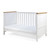 Tutti Bambini Misha Cot Bed - White/Golden Oak