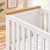 Tutti Bambini Misha Cot Bed - White/Golden Oak