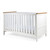 Tutti Bambini Misha Cot Bed - White/Golden Oak