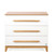 Tutti Bambini Halle Chest Changer - White/Golden Oak