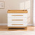 Tutti Bambini Halle Chest Changer - White/Golden Oak
