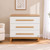 Tutti Bambini Misha Hallee 2 Piece Room Set - White/Golden Oak