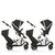 Hauck Duett Twin 2 - Black