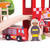 Bigjigs Fire Station Train Set