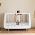 SnuzKot Skandi 2 Piece Nursery Furniture Set - White