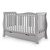 Obaby Stamford Luxe Sleigh 3 Piece Room Set - Warm Grey