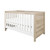 Tutti Bambini Modena Cot Bed - Oak / White