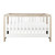Tutti Bambini Modena Cot Bed - Oak / White - front