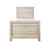 Tutti Bambini Modena Cot Bed - Oak / White (bed front)