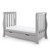 Obaby Stamford Luxe Sleigh 4 Piece Room Set - Warm Grey