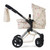 Roma Darcie Single Dolls Pram - Cream