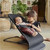 Babybjorn Bouncer Bliss - Charcoal Grey 3D Jersey