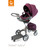 Stokke® Xplory® Sibling Board - Black (attached to the stroller)