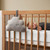 SnuzCloud Baby Sleep Aid - Grey - outside cot