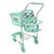 Roma Rupert Shopping Trolley - Mint - rear right