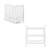 Obaby Stamford Space Saver 2 Piece Room Set - White