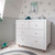 Tutti Bambini Siena 3 Piece Room Set  - White / Beech - changer lifestyle