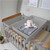 Tutti Bambini Rio Cot Bed with Cot Top Changer & Mattress - Grey/Oak - lifestyle - top changer