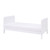 Tutti Bambini Rio Cot Bed with Cot Top Changer & Mattress - White - junior bed