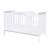Tutti Bambini Rio Cot Bed with Cot Top Changer & Mattress - White/Dove Grey - set
