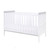 Tutti Bambini Rio Cot Bed with Cot Top Changer & Mattress - White/Dove Grey - cotbed