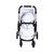 Roma Polly Single Dolls Pram - pushchair front