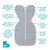 Love To Dream Swaddle UP Original Size M - Grey