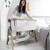 Tutti Bambini CoZee® Bedside Crib - Oak and Silver (height adapt)