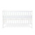 Ickle Bubba Coleby Cot Bed - White