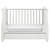 Babymore Eva Drop Side Cot Bed - White