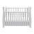 Babymore Eva Drop Side Cot Bed - Grey