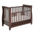 Babymore Eva Drop Side Cot Bed - Brown