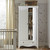CuddleCo Clara Double Wardrobe - White/Ash