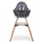 Childhome Evolu 2 Highchair - Natural/Anthracite