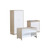 Babymore Luno 3-Piece Room Set - Oak/White