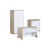 Babymore Veni 3-Piece Room Set - Oak/White