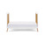 Obaby Maya Cot Bed - White with Natural