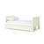Mamas & Papas Mia Sleigh Cot/Toddler Bed with Underbed Storage - White