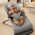 BabyBjorn Bouncer Bliss + Wooden Toy 