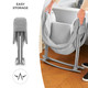 Campingbed Kinderkraft Lovi 3-in-1 Grey | Van Asten Babysuperstore Campingbed Kinderkraft Lovi 3-in-1 Grey | Van Asten Babysuperstore