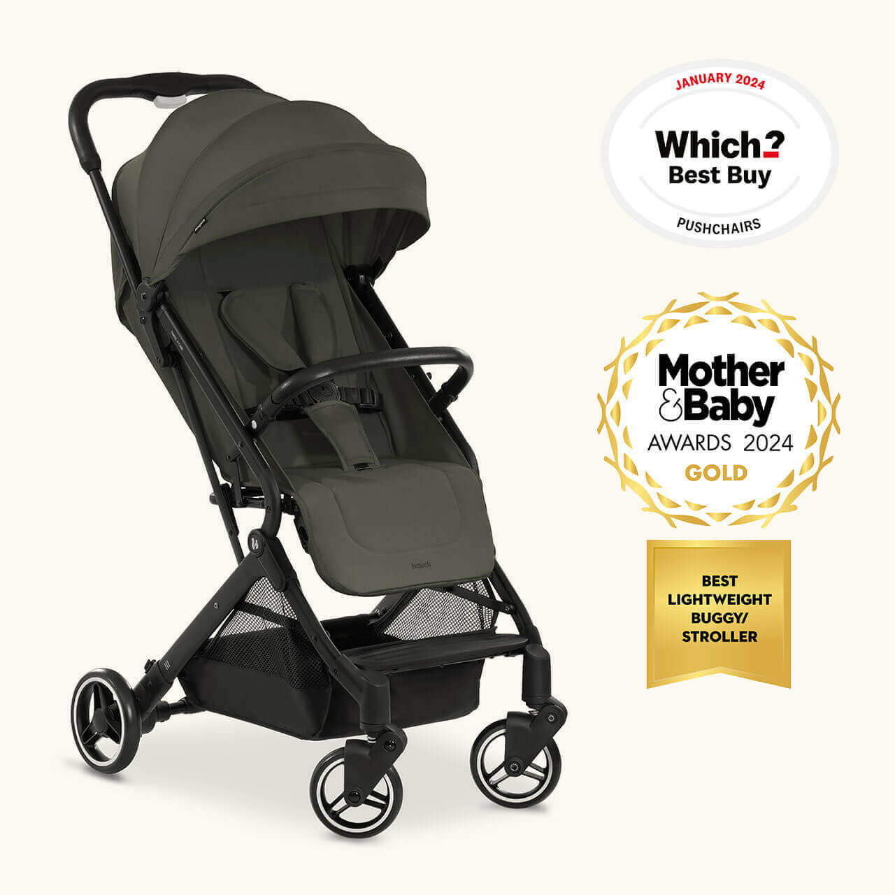 Hauck Travel N Care Dark Olive