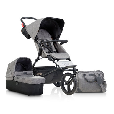 Mountain Buggy Urban Jungle Luxury Carrycot Plus Herringbone