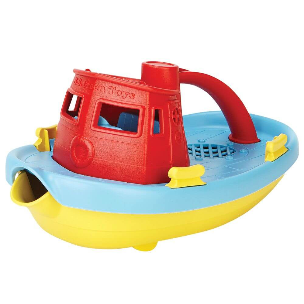 Green Toys Tugboat - Red at Pram World