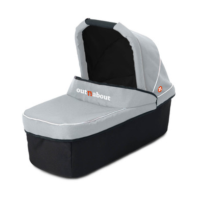 Out n About Single Carrycot V5 - Rocksalt Grey | Winstanleys Pramworld