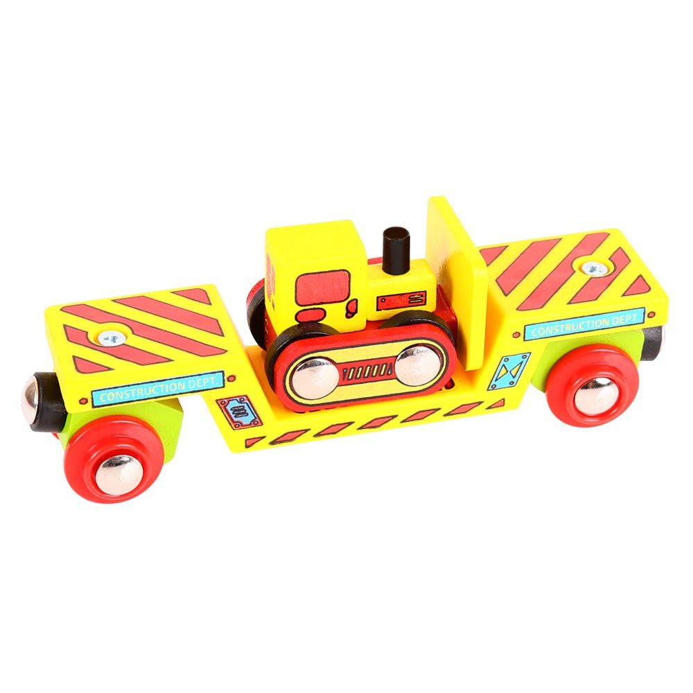 Bigjigs Bulldozer Low Loader at Pram World