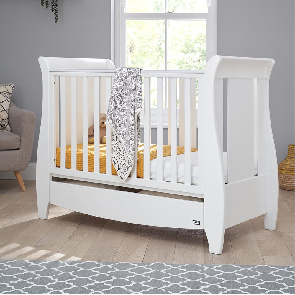Tutti Bambini Katie Cot Bed - White at Pram World